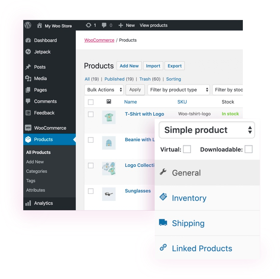woocommerce